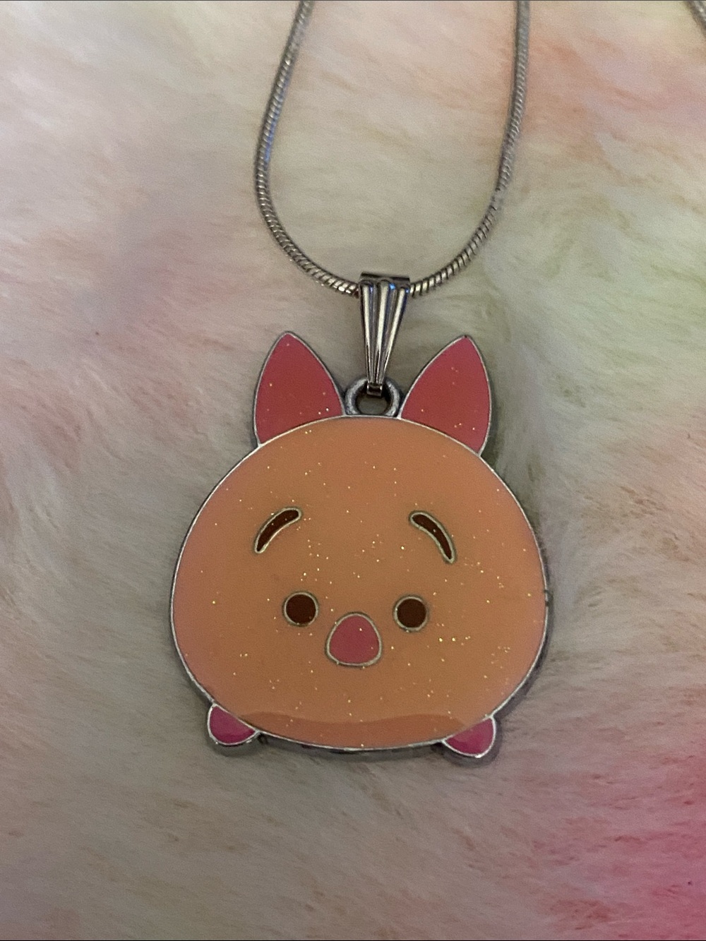 Toy Story Glitter Small  Pendant Necklace - Cute Animal Charm
